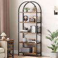 5 Tier Metal Frame Bookshelf T8543
