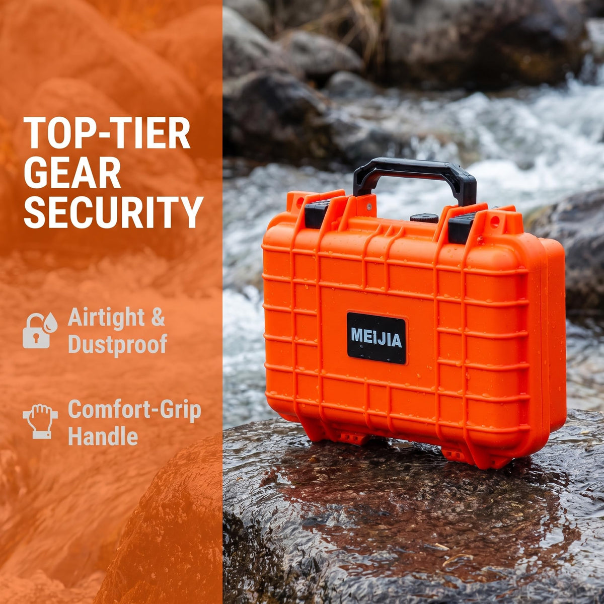 Portable Waterproof Hard Case with Customizable Foam O600258
