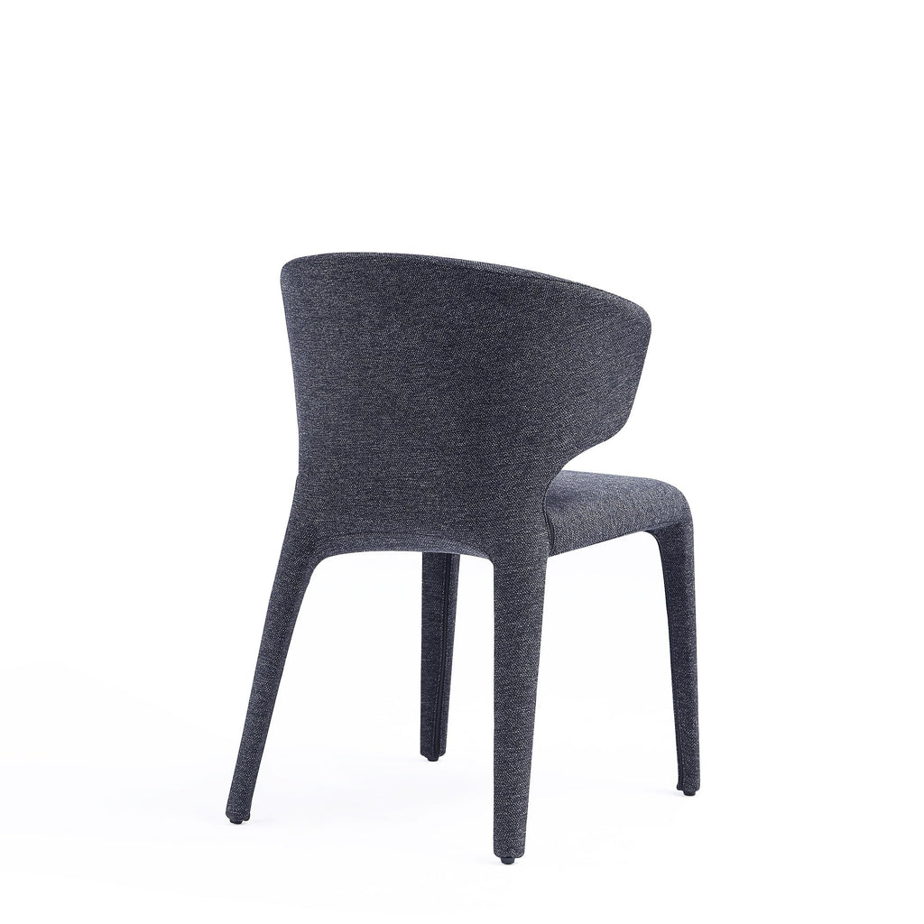 Black Upholstered Dining Chairs Set of 4 W216045