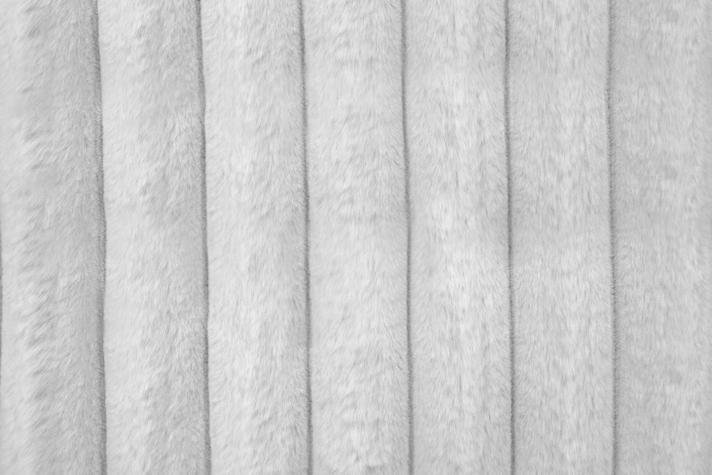 Light Gray Corduroy Manual Motion Loveseat G57475