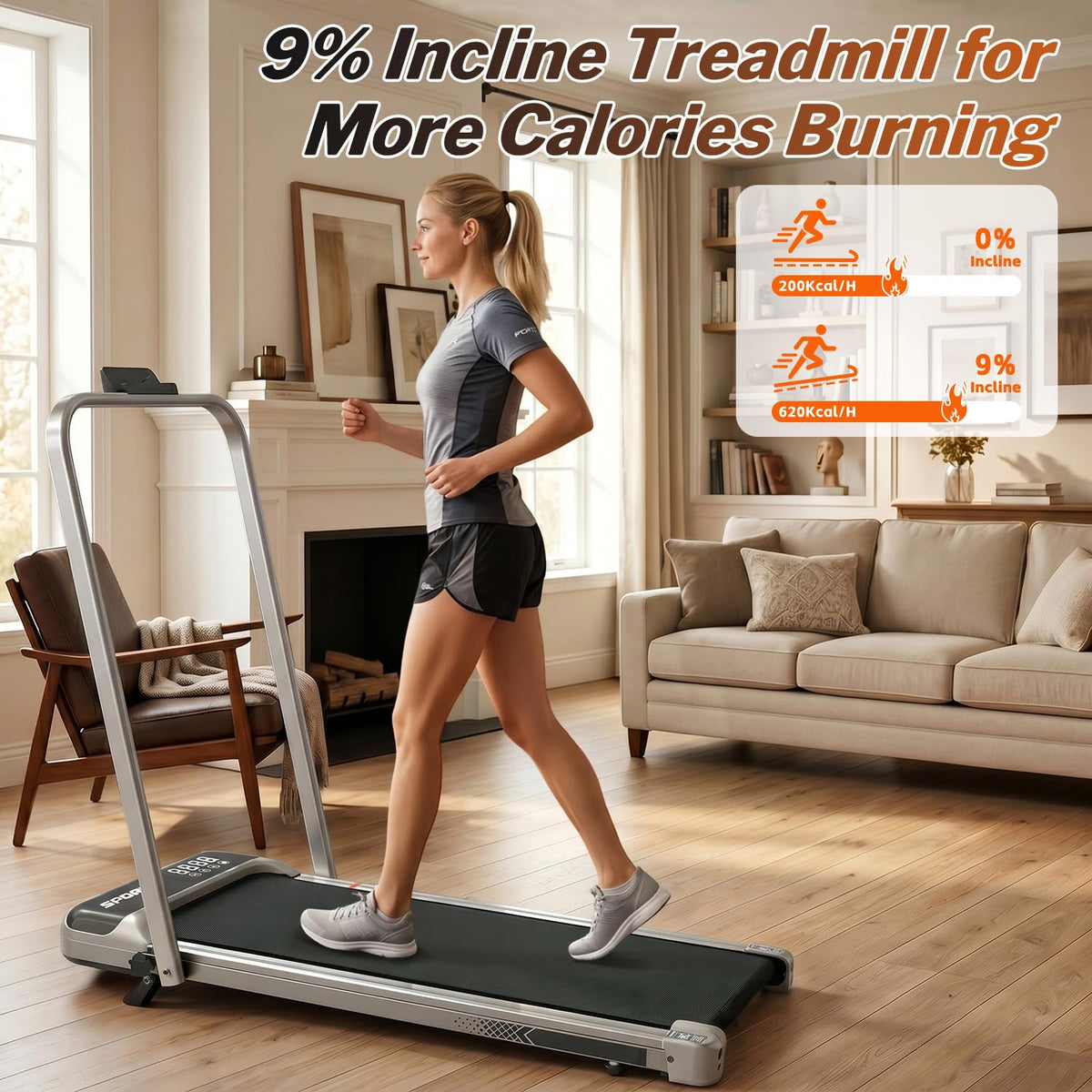 Foldable Treadmill E965