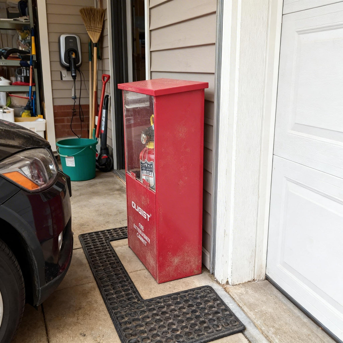 Fire Extinguisher Cabinet with Acrylic Window S290