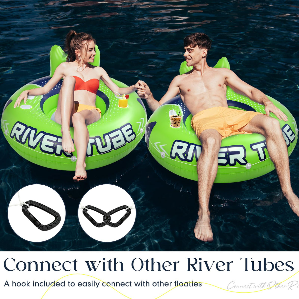 53" Heavy Duty River Tube Float 4 Pcs M971903