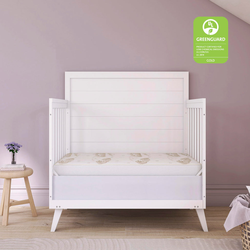 2-in-1 Dual-Sided Mini Crib Mattress T6649