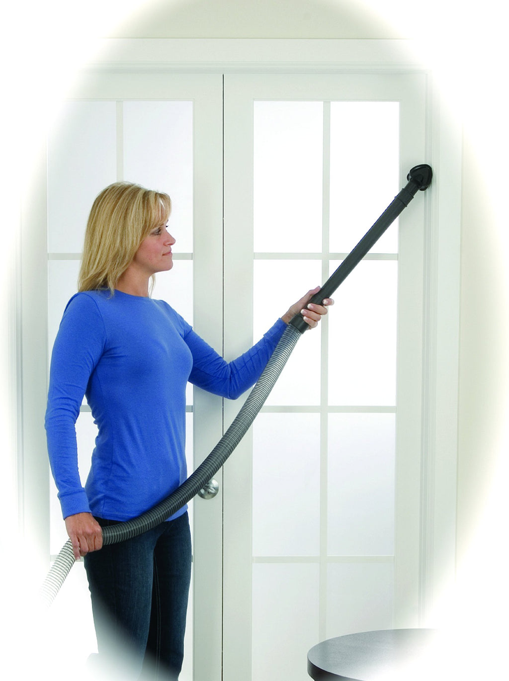 Bagged Lightweight Upright Vacuum Cleaner & Bagless Stick Vacuum with Crevice Tool E63311