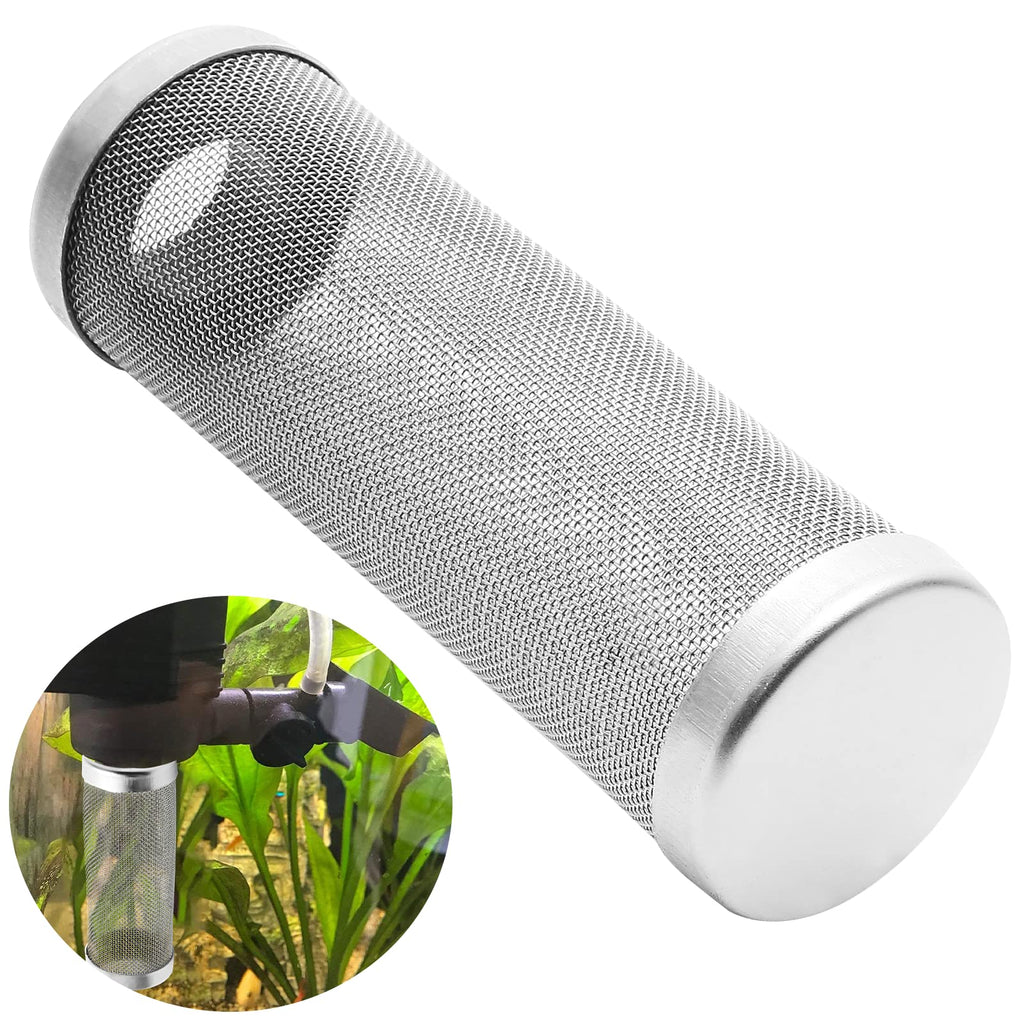Stainless Steel Aquarium Filter Intake Cover 12mm F45597