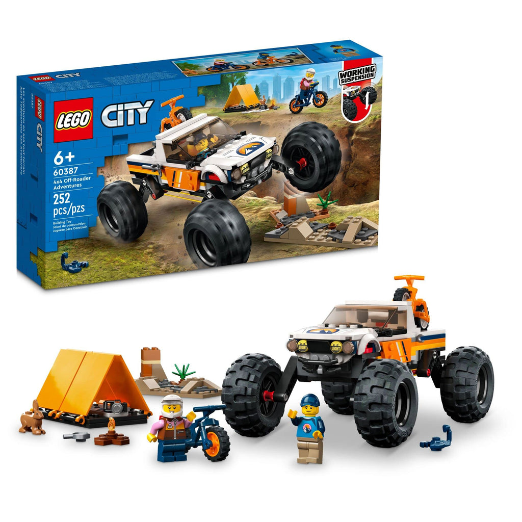 4x4 Off-Roader Building Blocks Toy Truck P828