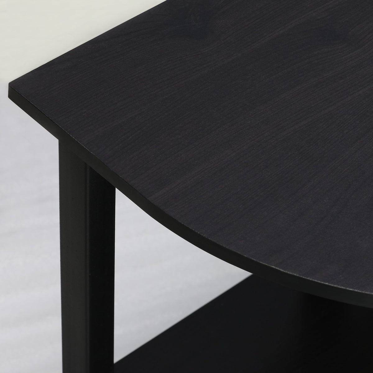 Black 3-Tier TV Stand for 55 Inch TV A479