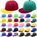 30 Pcs Flat Bill Snapback Hats Bulk Adjustable K8279