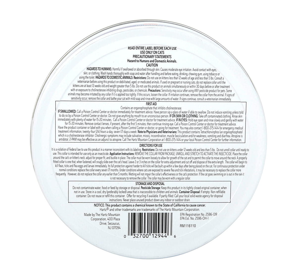 Flea & Tick Collar for Cats & Kittens 2 Pack N76119