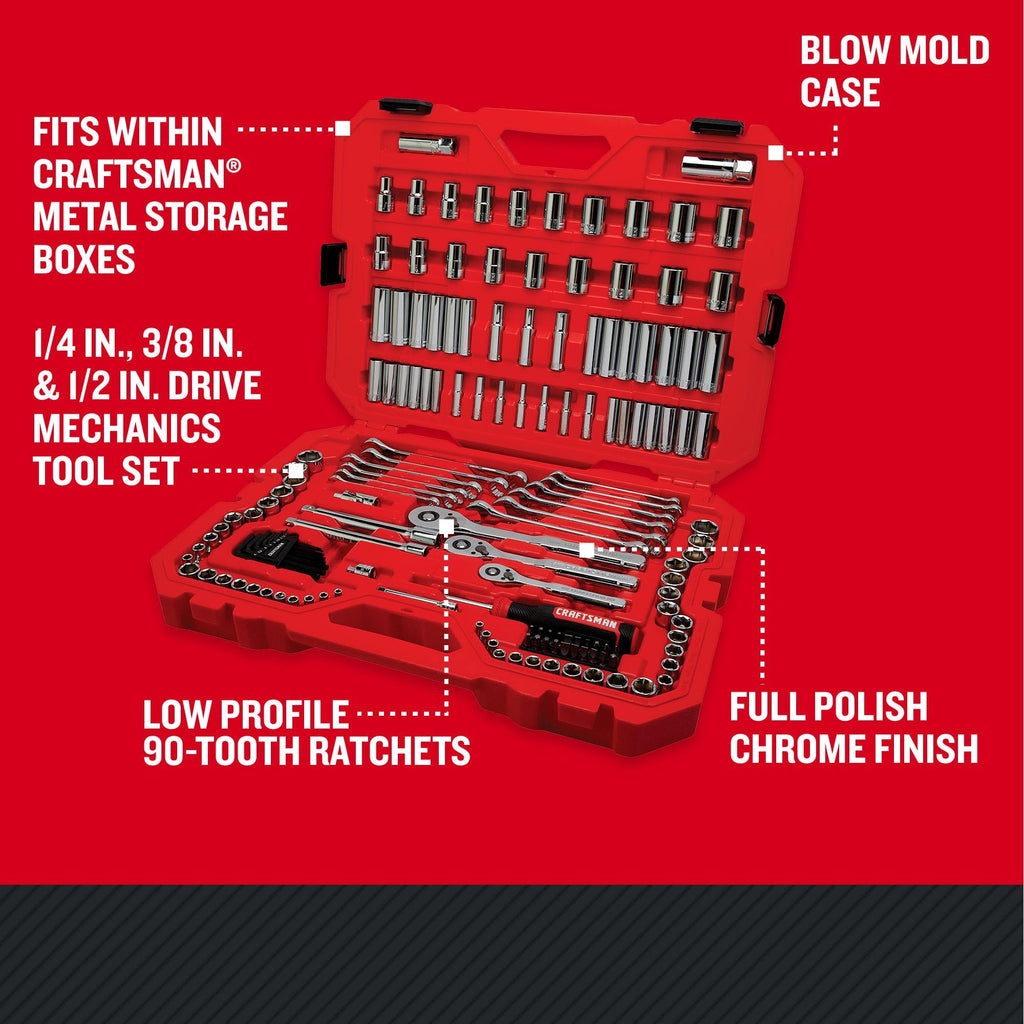 159 Piece Socket Wrench Set Y19950