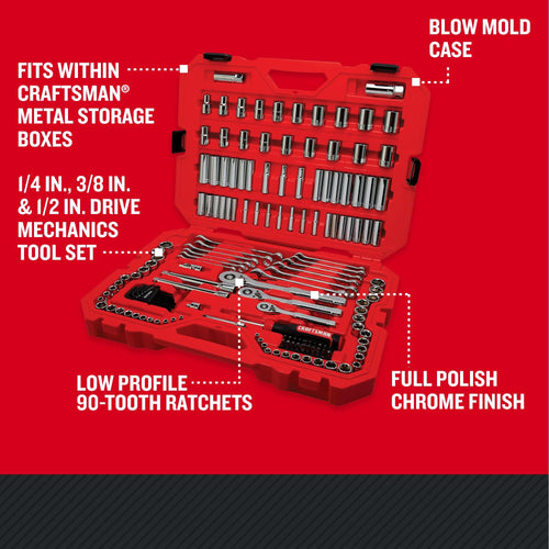 159 Piece Socket Wrench Set Y19950