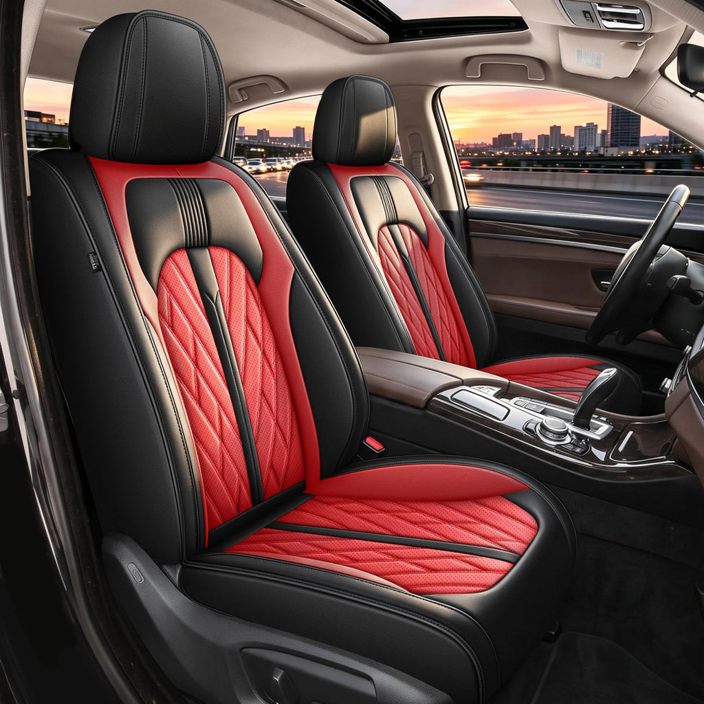 Leather Full Set 5 Seats Seat Covers Z6422