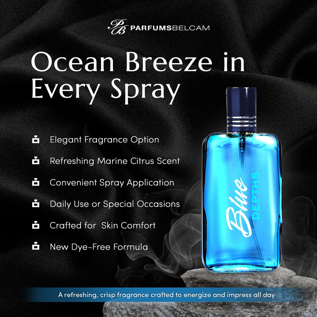 Blue Depths Eau de Toilette Fragrance Spray 3.4 Fl Oz D97968