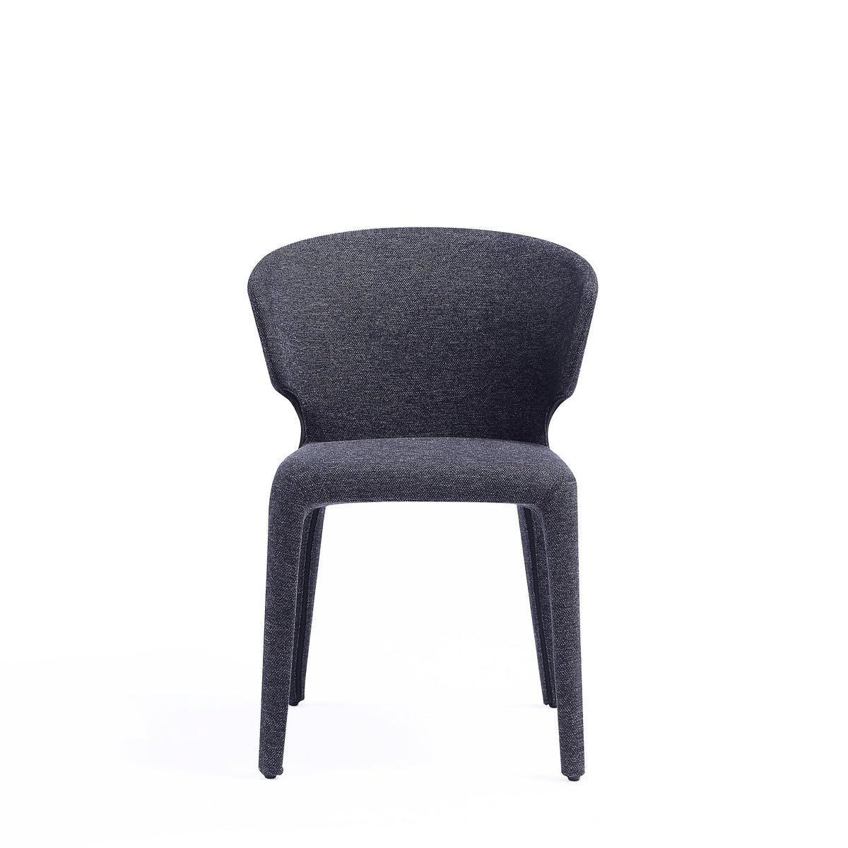 Black Upholstered Dining Chairs Set of 4 W216045