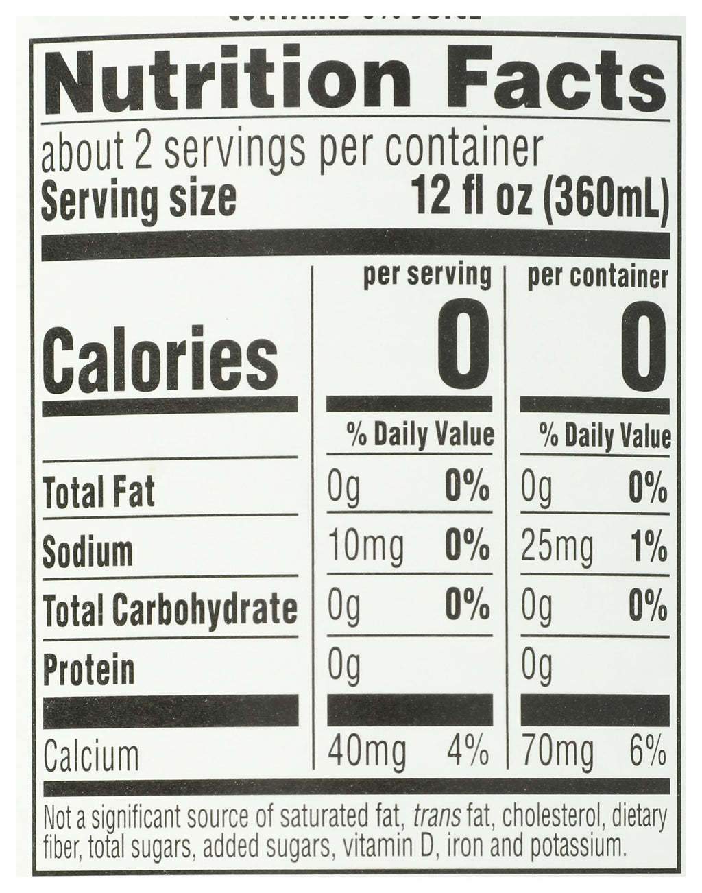 Organic Lemon Blueberry Italian Sparkling Mineral Water W2633