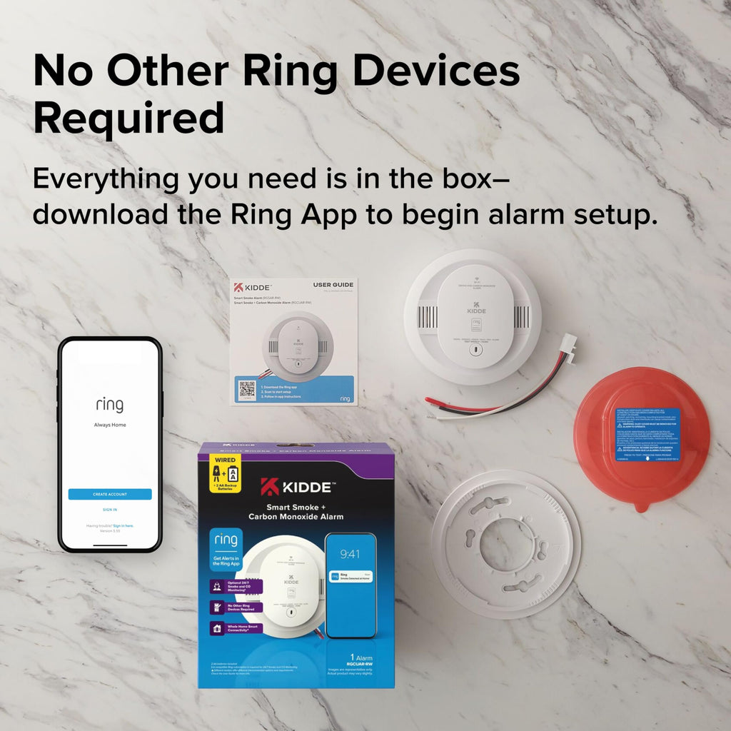 Smart Smoke & CO Detector Q497
