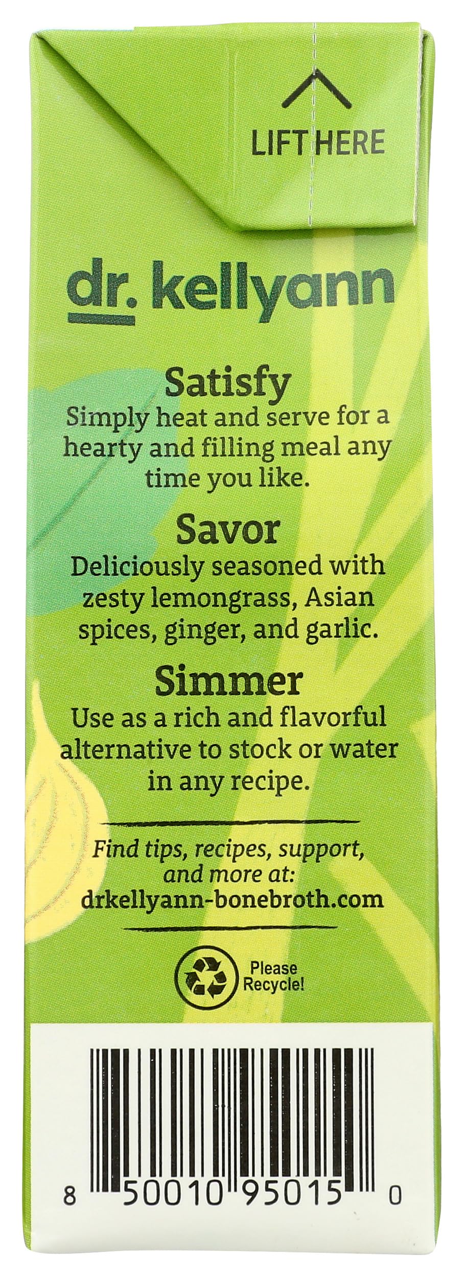 Bone Broth Thai Lemongrass 16.9 Ounce J558