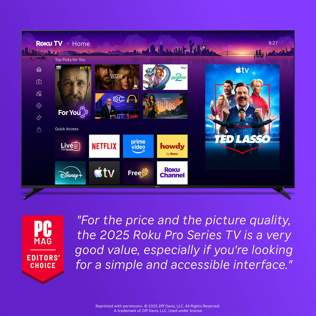 75-Inch 4K QLED Mini-LED Smart TV C6494