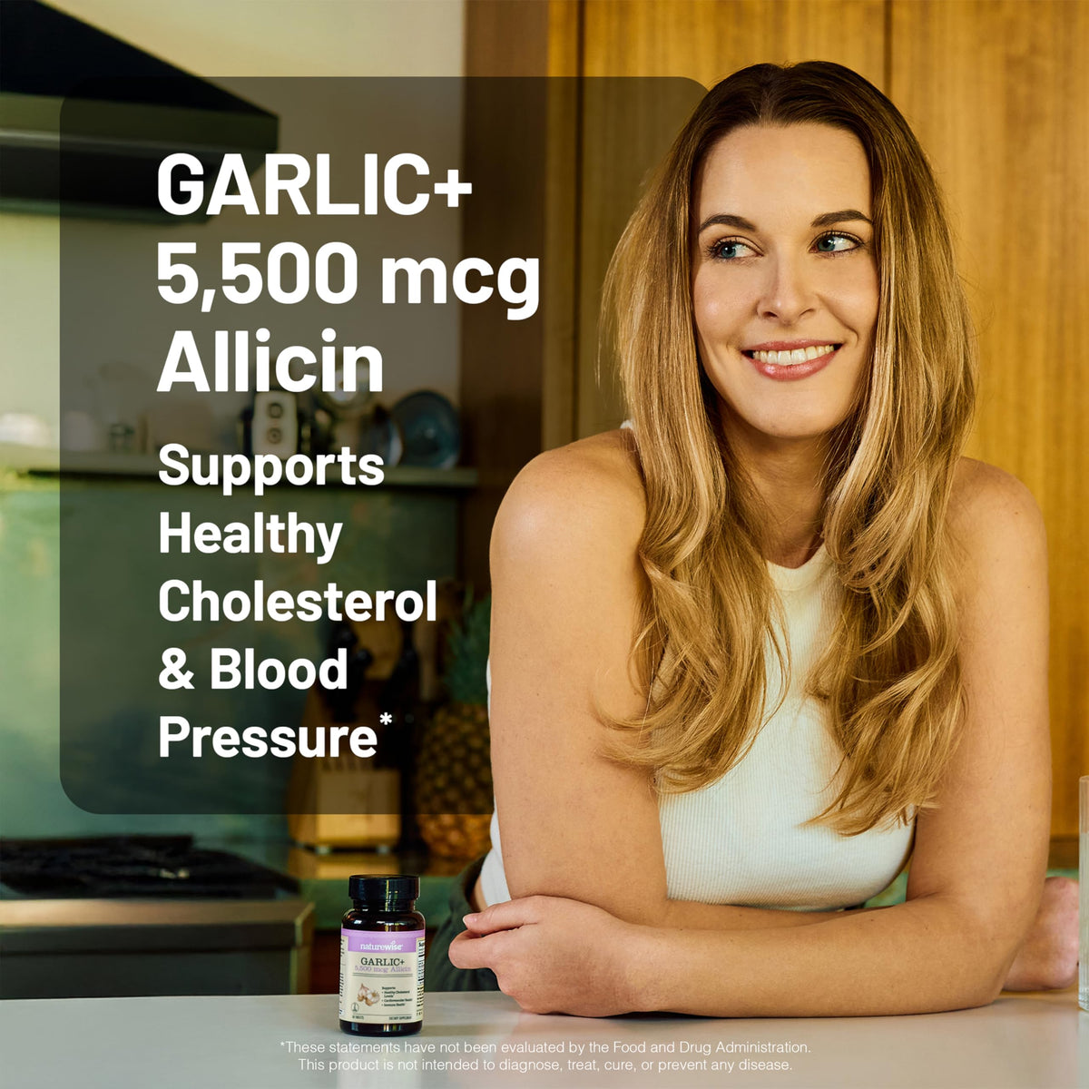 Garlic Extract 5,500 mcg Vegan Tablets 60 Count Q8958