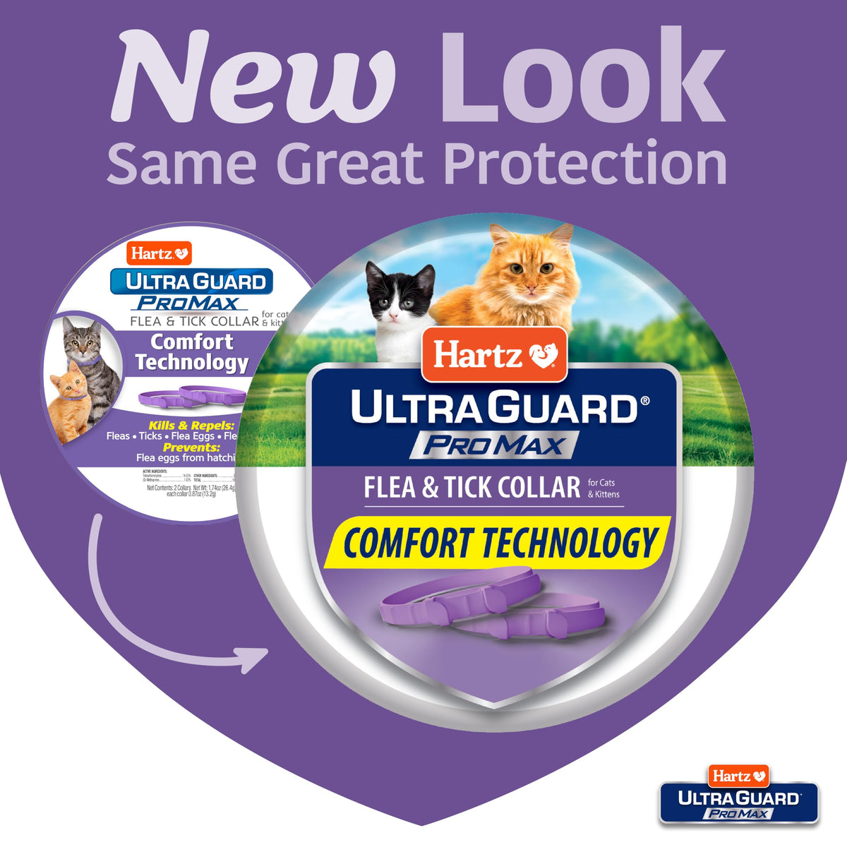 Flea & Tick Collar for Cats & Kittens 2 Pack N76119