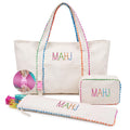 3 Pcs Canvas Mahjong Bag Set B7103