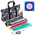 American Mahjong Tile Set with 166 Tiles, 4 Racks & Travel Bag N360