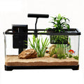 5 Gallon Plastic Aquarium Starter Kit with Filter and LED Light F95900