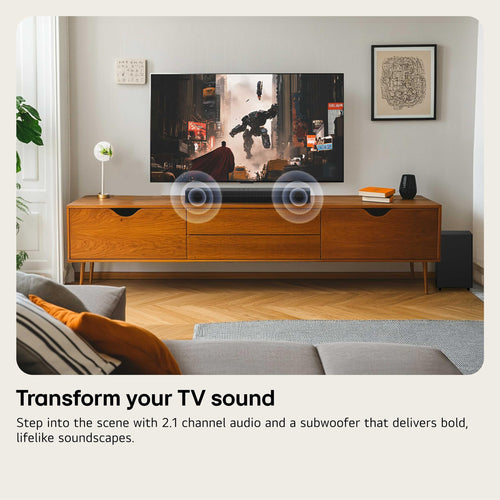 2.1 ch Soundbar with Wireless Subwoofer D865371