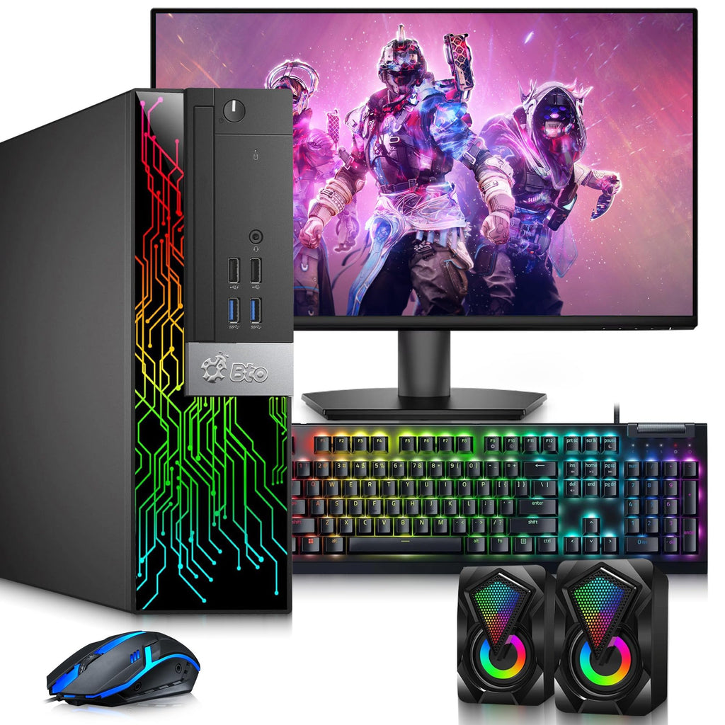 Intel Core i5-8500 16GB DDR4 RAM 256GB SSD GeForce GT 1030 Gaming Desktop Computer V86438