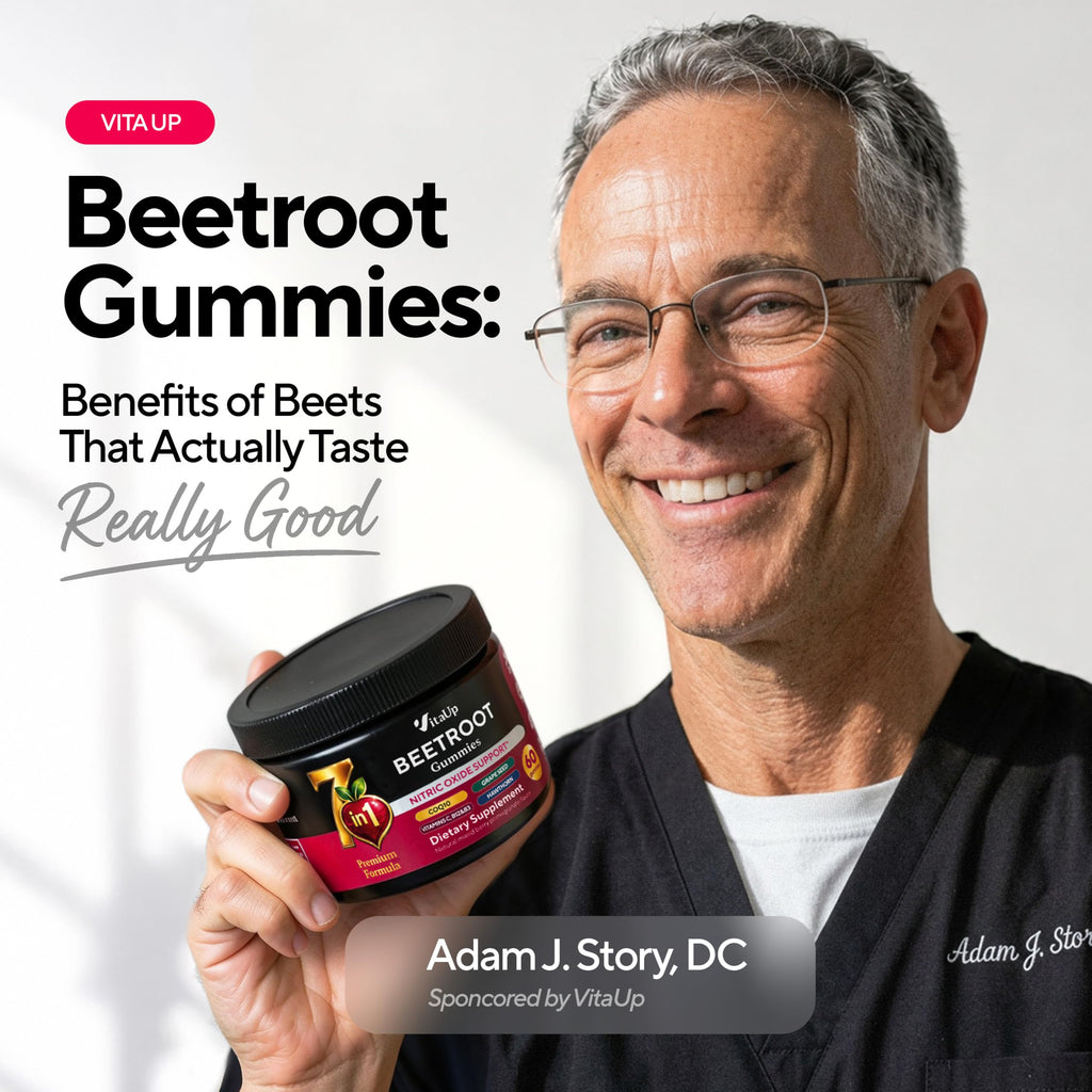 Beet Root Gummies with CoQ10, Grape Seed, Vitamin C, B12 & B3 R118