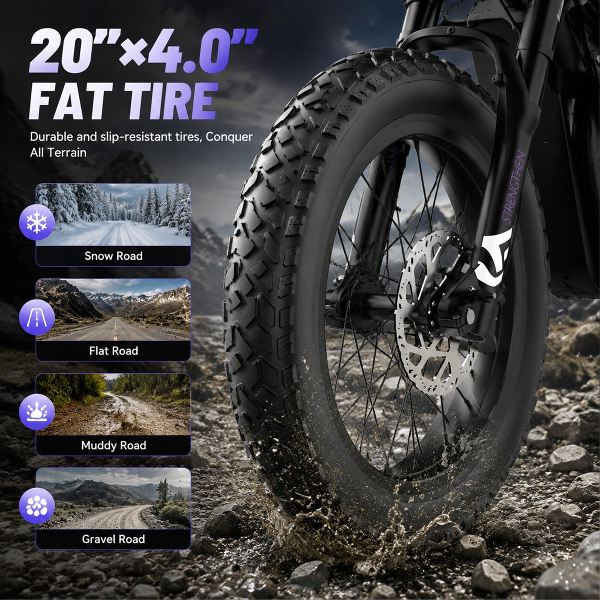 1500W Electric Bike with Pedal X653616