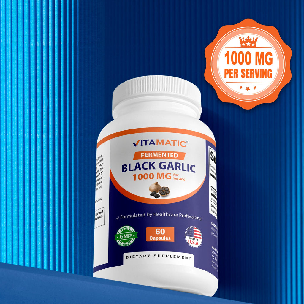 Black Garlic 1000 mg 60 Capsules 3 Pack Y959