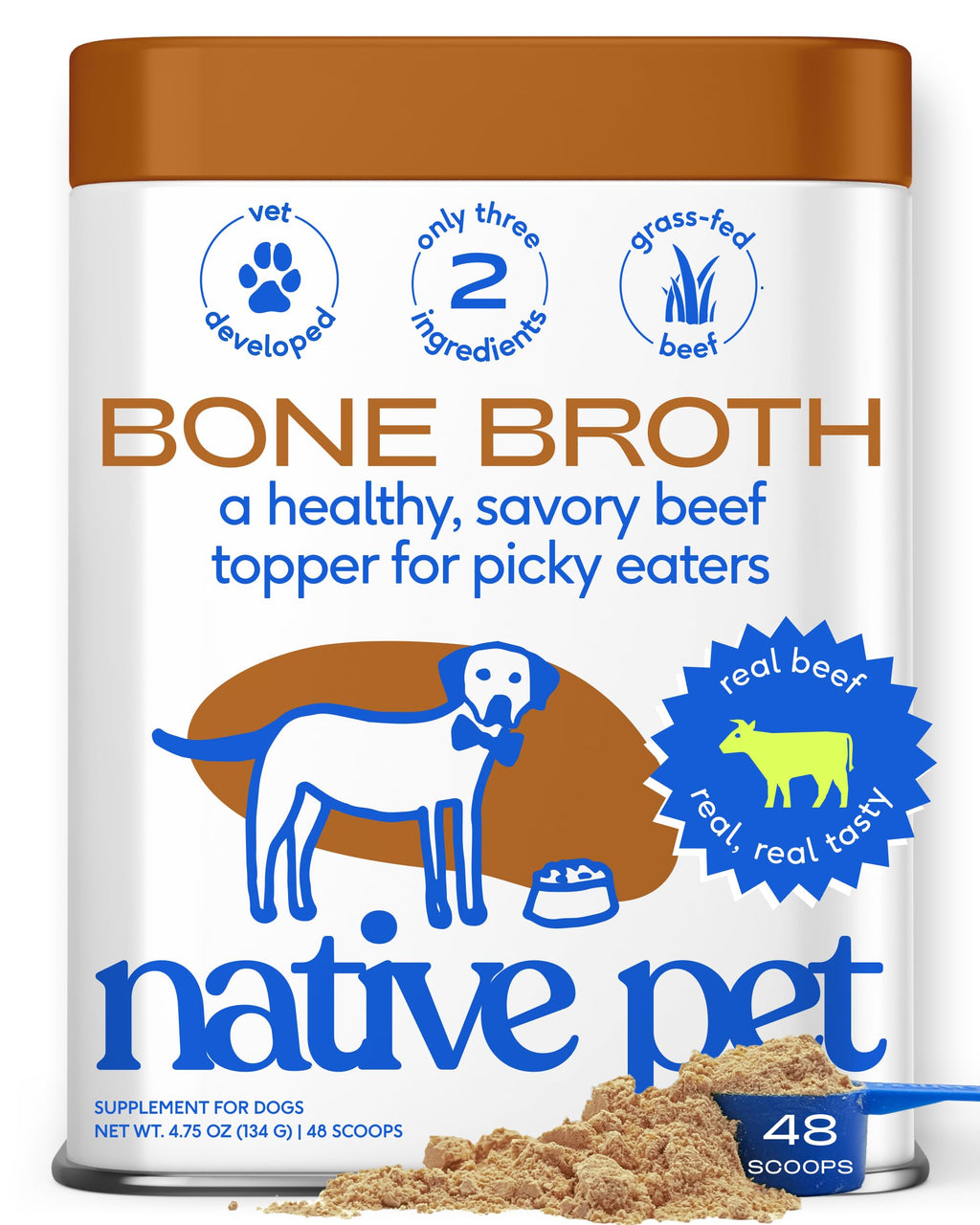 Beef Bone Broth Dog Food Topper J313