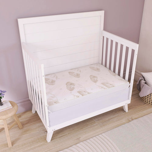 2-in-1 Dual-Sided Mini Crib Mattress T6649