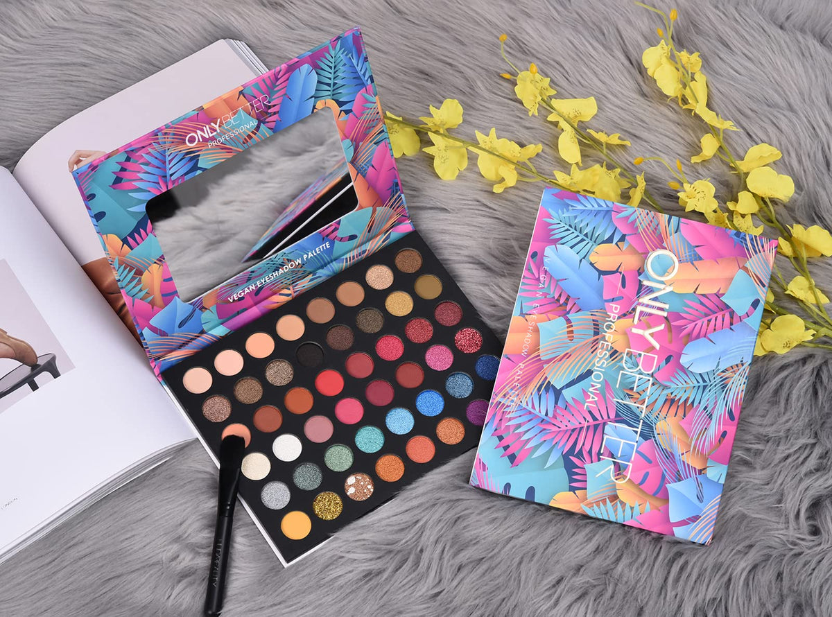 48 Colors Shimmer Glitter Eyeshadow Palette X9807