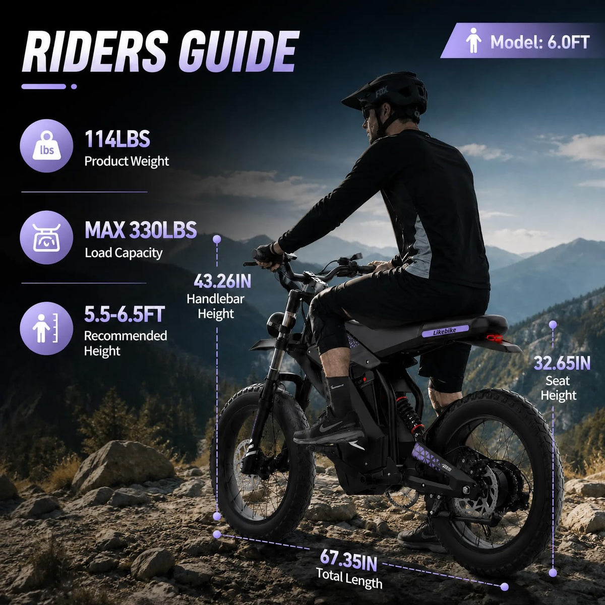 1500W Electric Bike with Pedal X653616