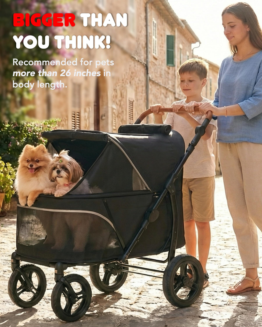 Large Pet Stroller X78484