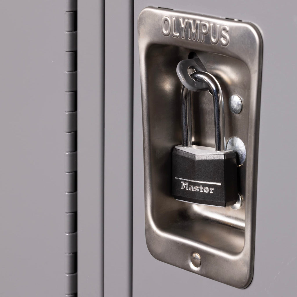 Aluminum Padlock with Key, 4 Pack T7860