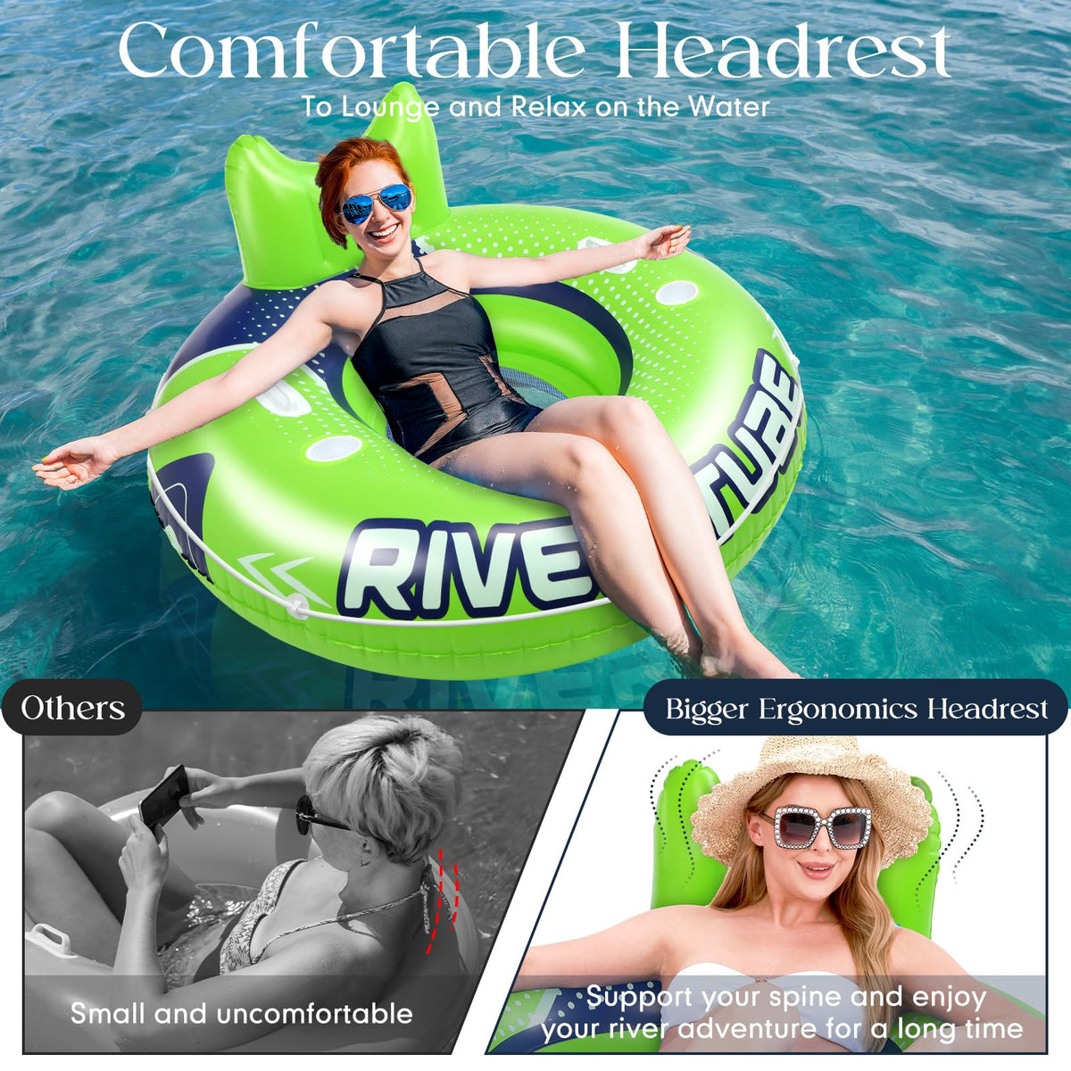 53" Heavy Duty River Tube Float 4 Pcs M971903