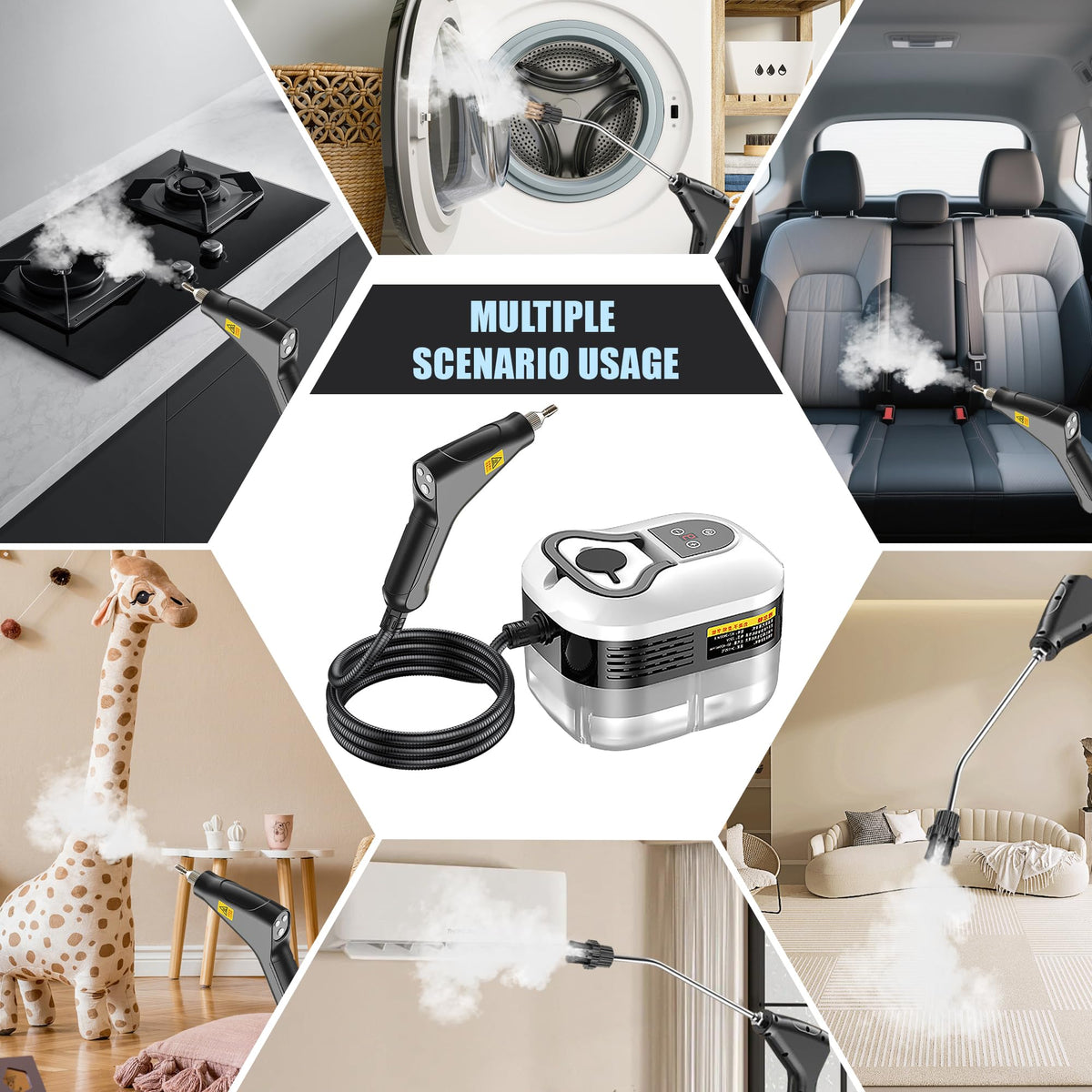 2500W Handheld Steam Cleaner L502159