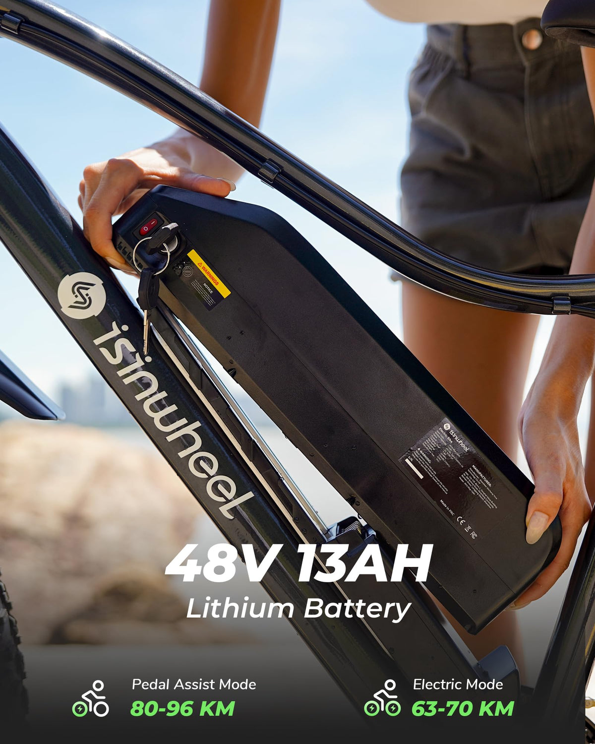 1000W 22 MPH 20"x4" Fat Tire Electric Bike R32267