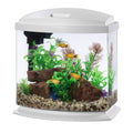 White 2.5 Gallon Aquarium Fish Tank Kit Q80940