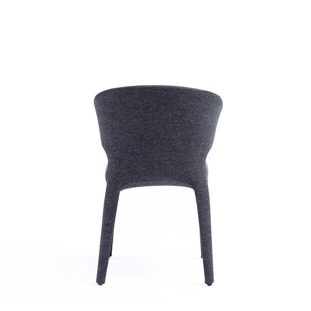 Black Upholstered Dining Chairs Set of 4 W216045