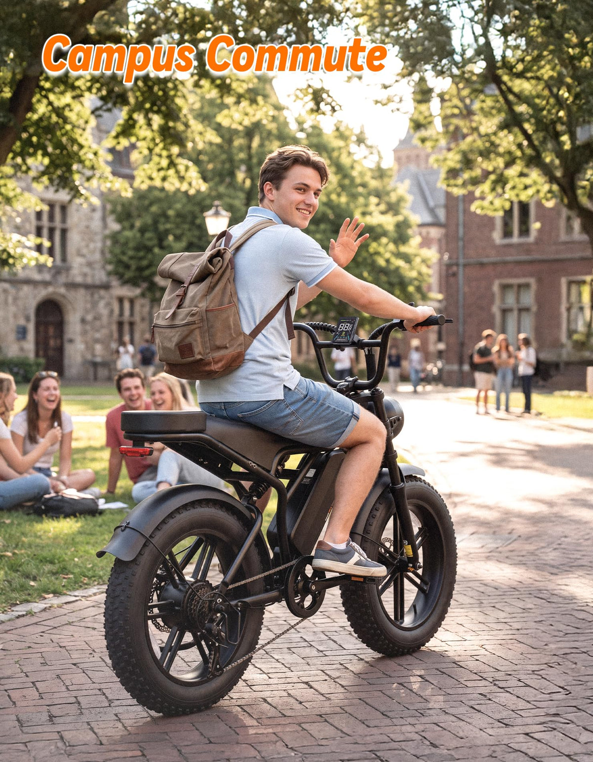 Electric Bike with 48V Removable Battery P40738