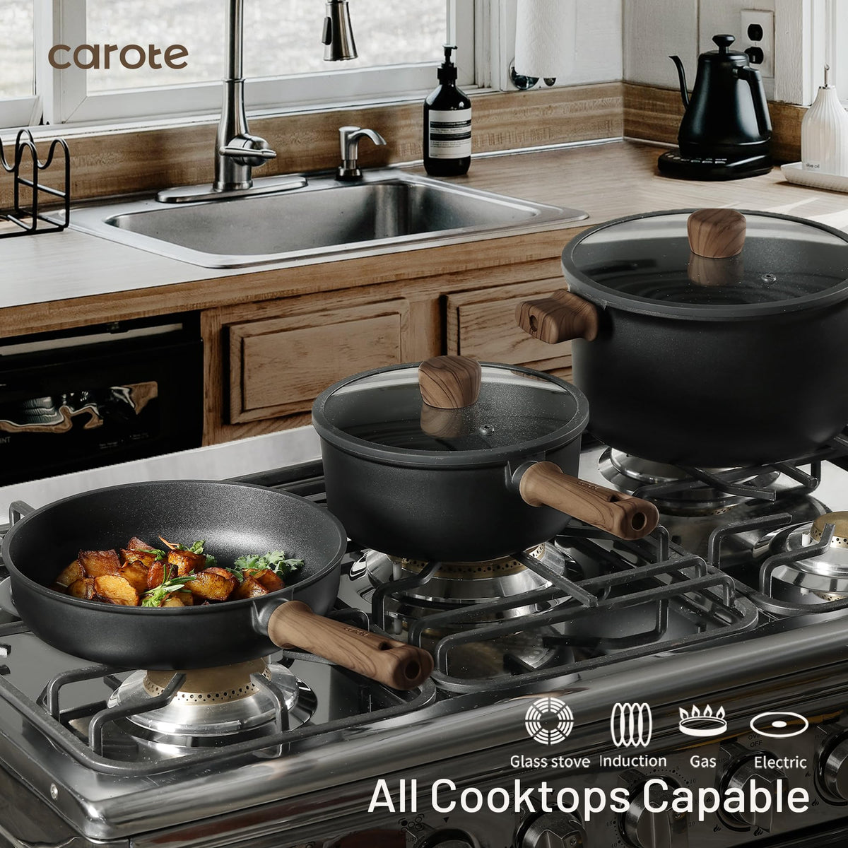 21 Pc Nonstick Cookware Set L44862