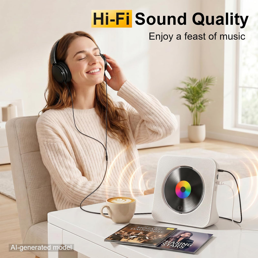 Portable Bluetooth CD Player J388354
