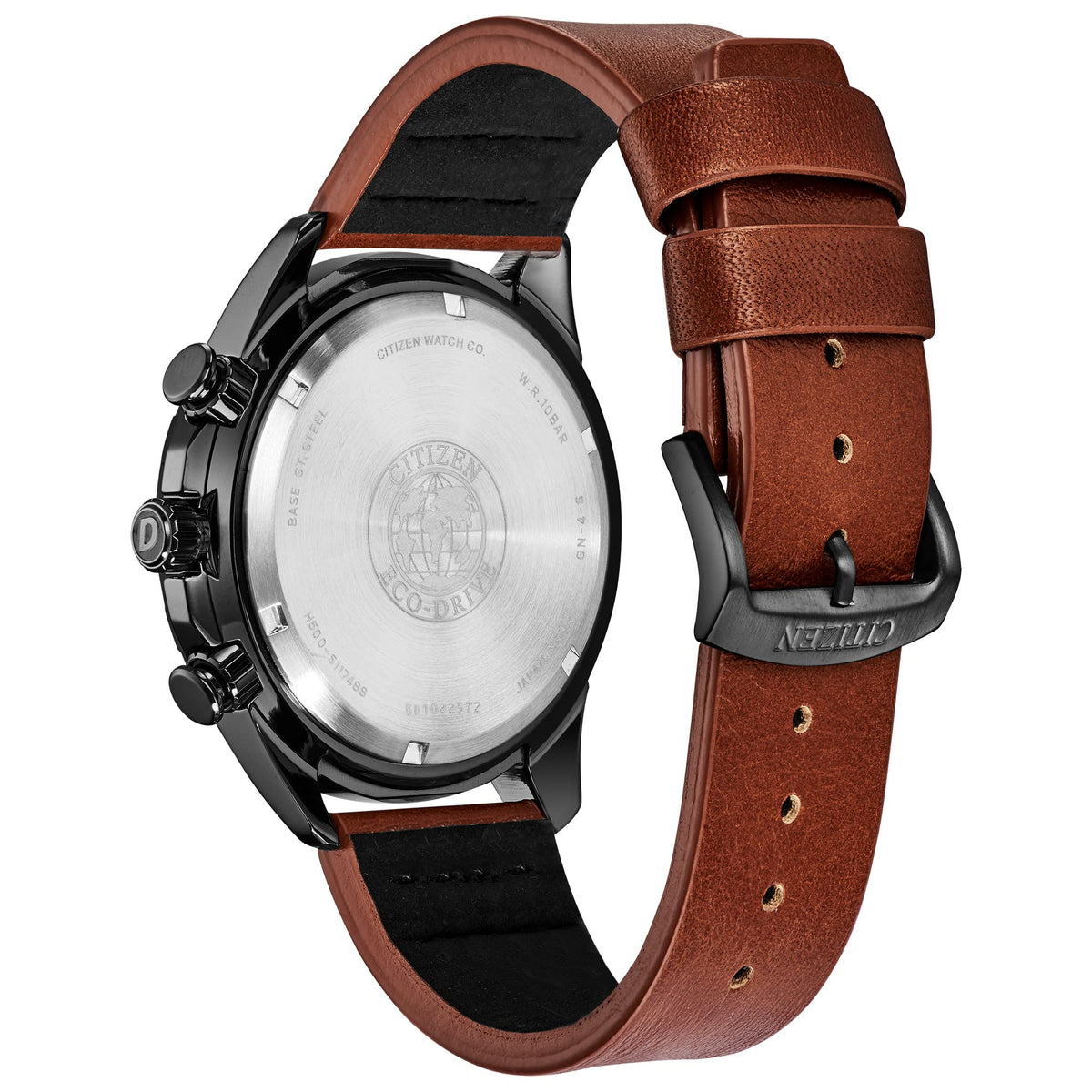 Men's Stainless Steel Eco-Drive Watch O261038