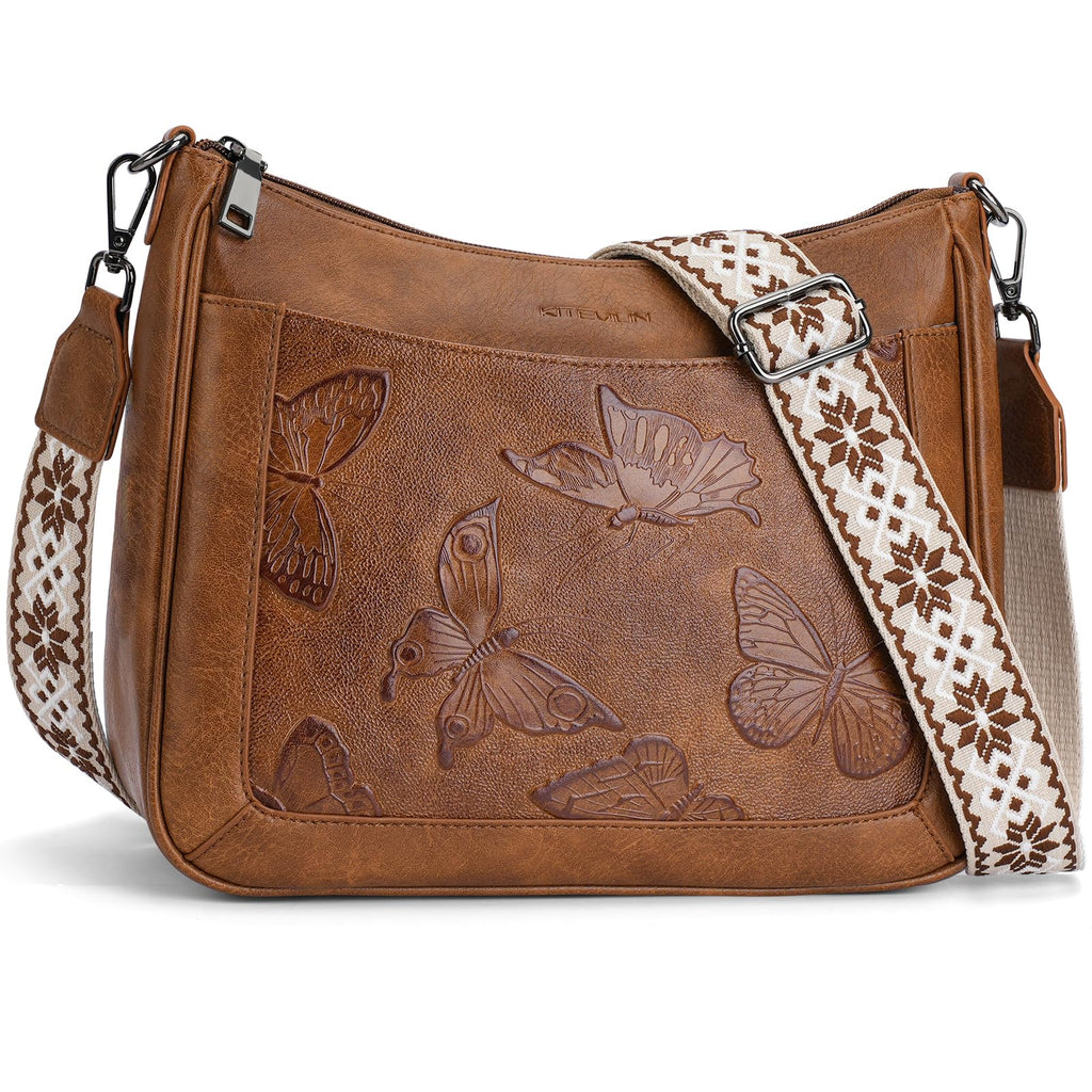 Vegan Leather Crossbody Bag V232