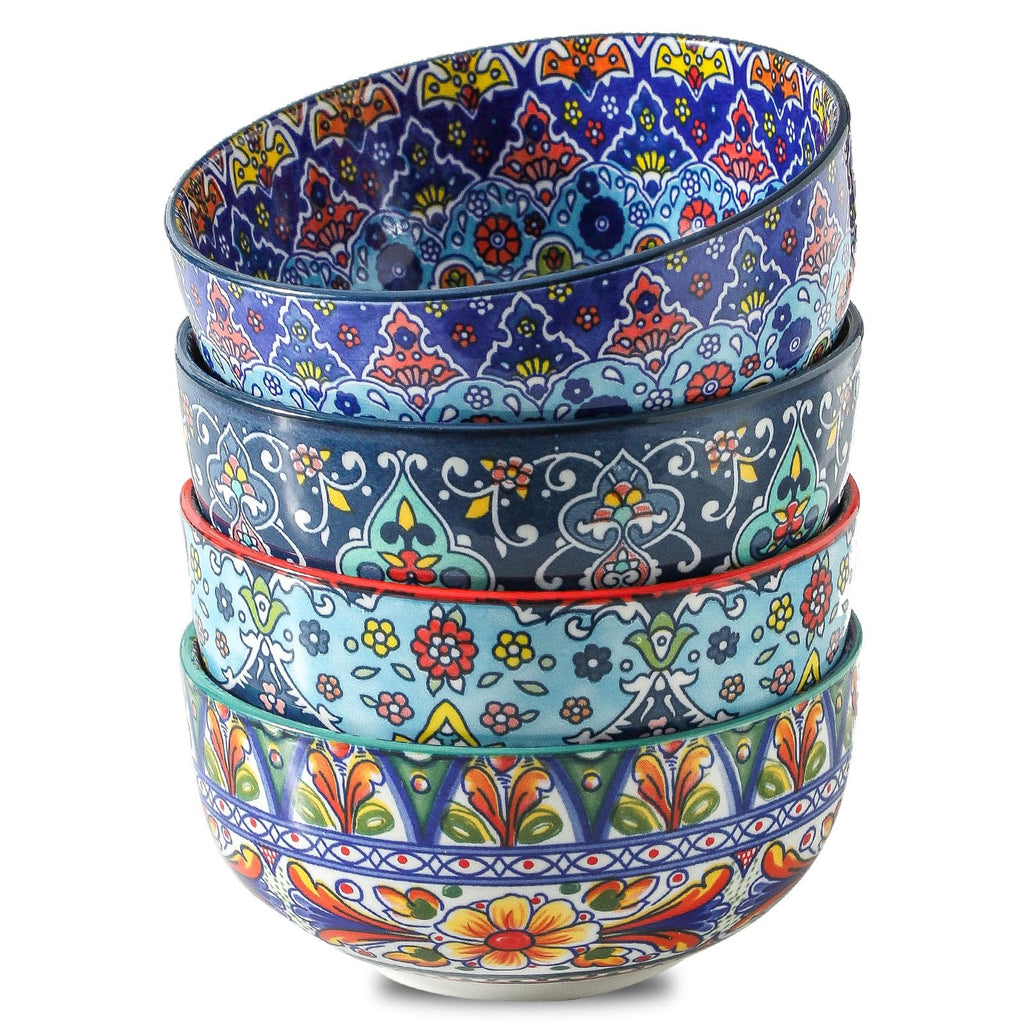 Ceramic Soup Bowls Set of 4 B2334